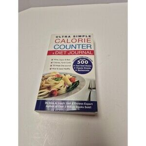 Ultra Simple Calorie Counter and Diet Journal Paperback Alex A. L